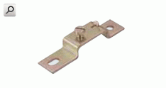 Soporte p-riel 32/35 mm plano