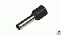 Terminal clavija 1x  1,5mm2 NEG largo