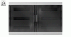 Caja TM Din  96 b emb PVC  BLA p-FUM Q Energy
