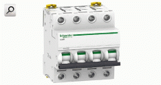 Termomagnetica din 4x 63A  10kA "D"     iC60H