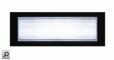 Artef emb LEDs  1x 20W BLR Wall rectg NEG