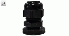 Prensacable  3/4"BSC M recto PA  6/12mmDi c-t