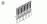 Puente p-borne  10px  4mm2 fijo c-torn p-BKND