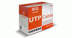Cable PC UTP Cat 5e 4p  24AWG exter NEG