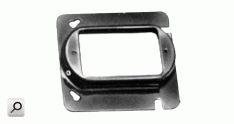 Marco adaptador caja 10x10 a 10x5cm ChAc