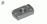Perfil C; Tuerca inserto   1/4" Cinc s-resor