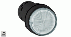 Pulsador lum d22 TRA 1NA LED  24Vca-cc monol