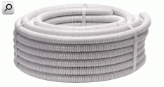 Caño luz PVC coarrug M  20mmD BLA liv 25M