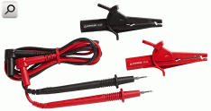 Pinza amper; Jgo de cables comprobac c-pinza