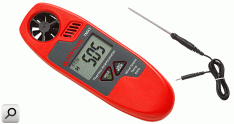 Anemometro digit  p-temperat-hum-rel-pun-roc