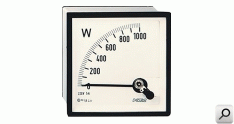 Wattimetro 3x400  5A  96x 96  90º equili c1,